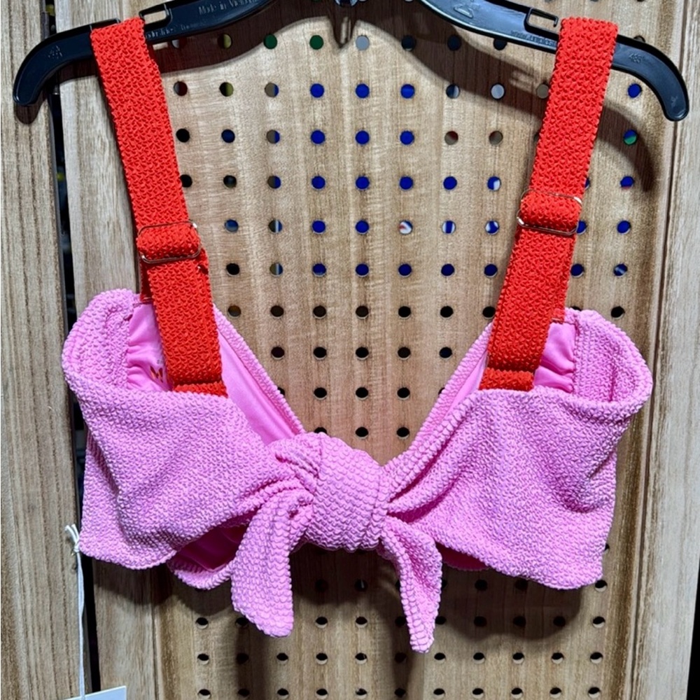 Show Me Your Mumu 🎀 Aruba bikini top XL NWT & Scrunch Del Rey bottom in PINK! - Picture 3 of 7